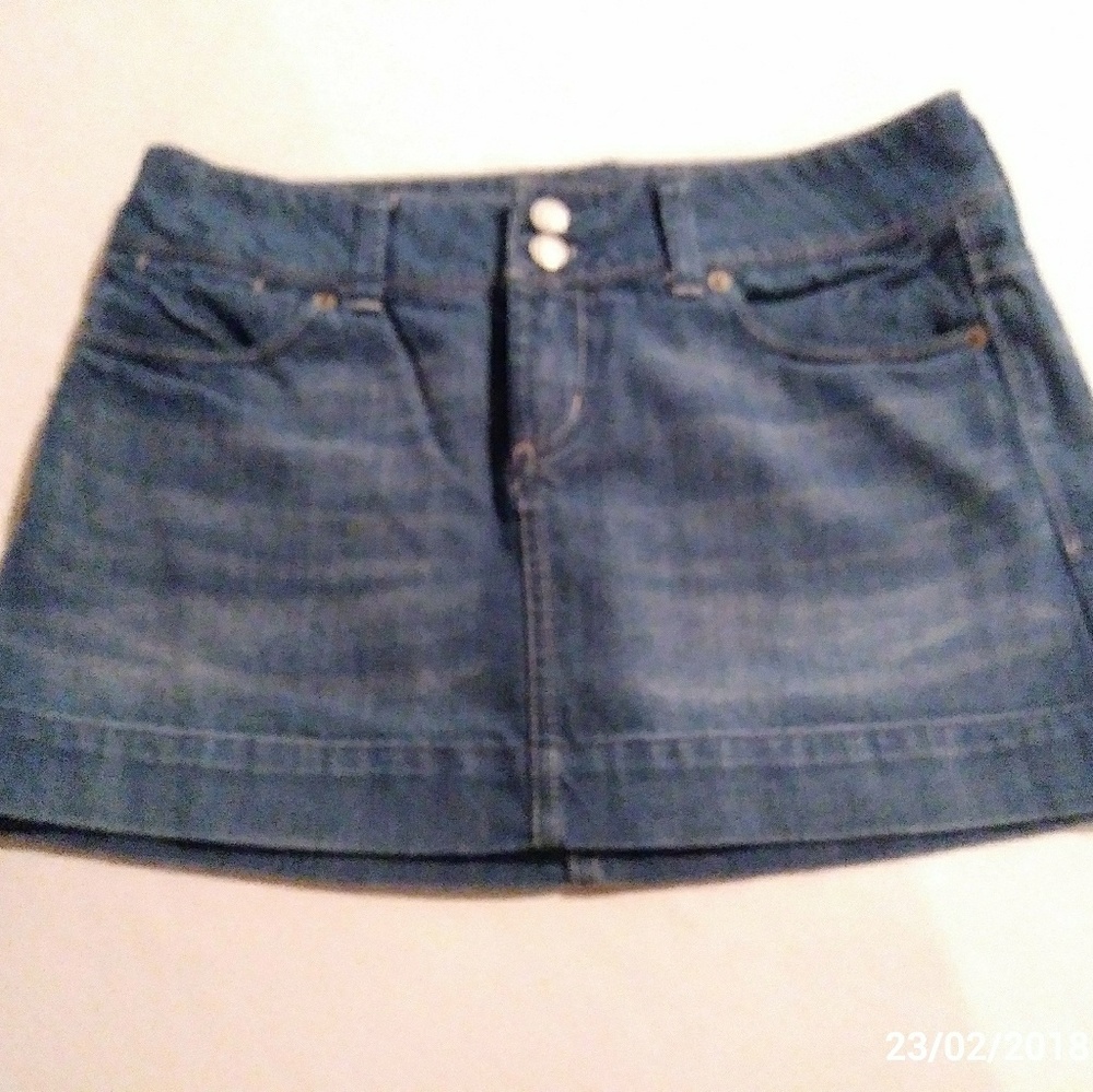 Blue Jean Mini skirt